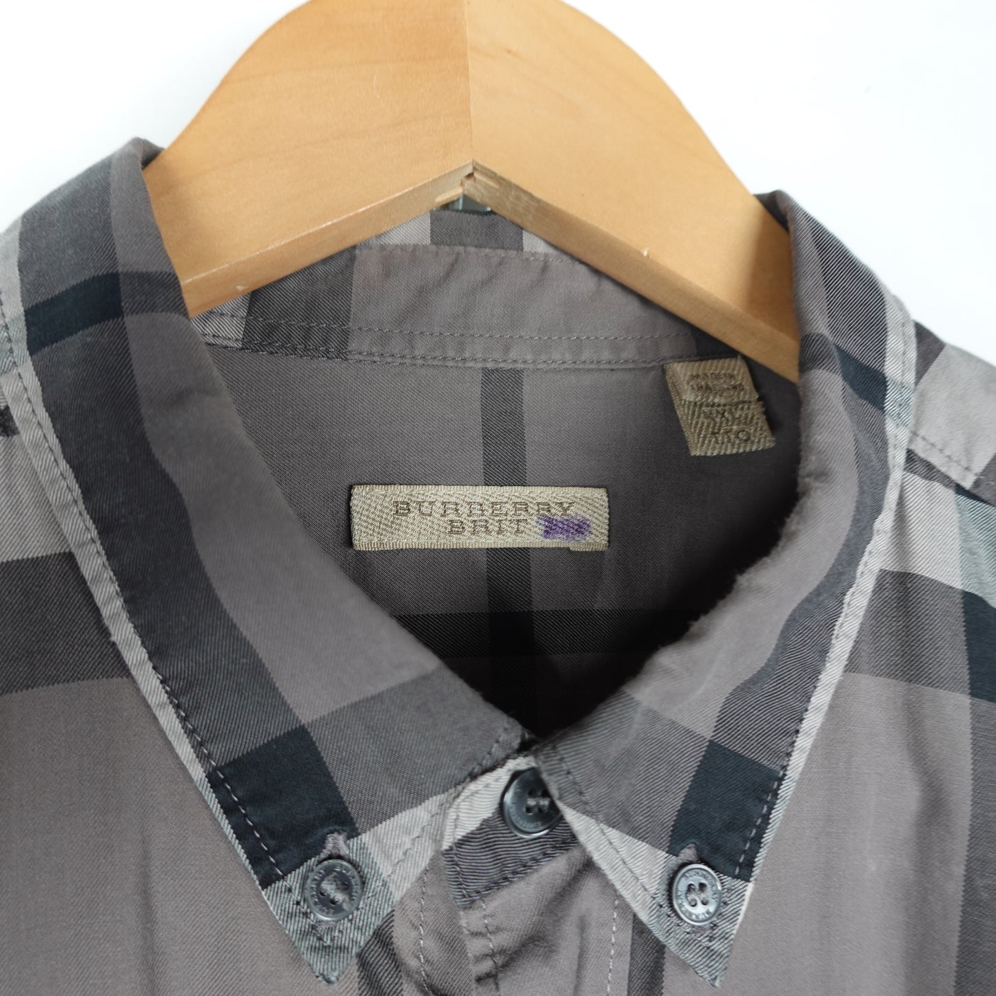 Burberry Novacheck Button Up - Size XL