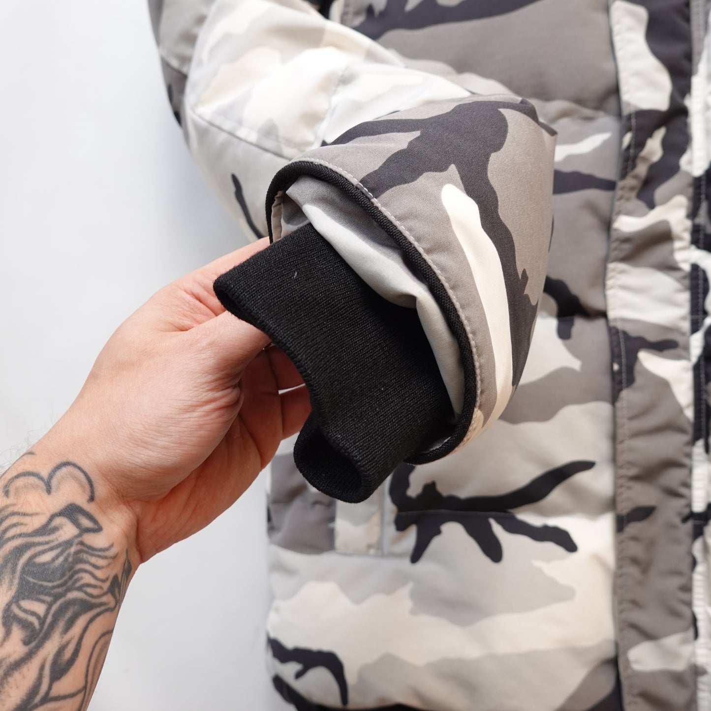 Canada Goose Snow Camo Parka Jacket - Size L