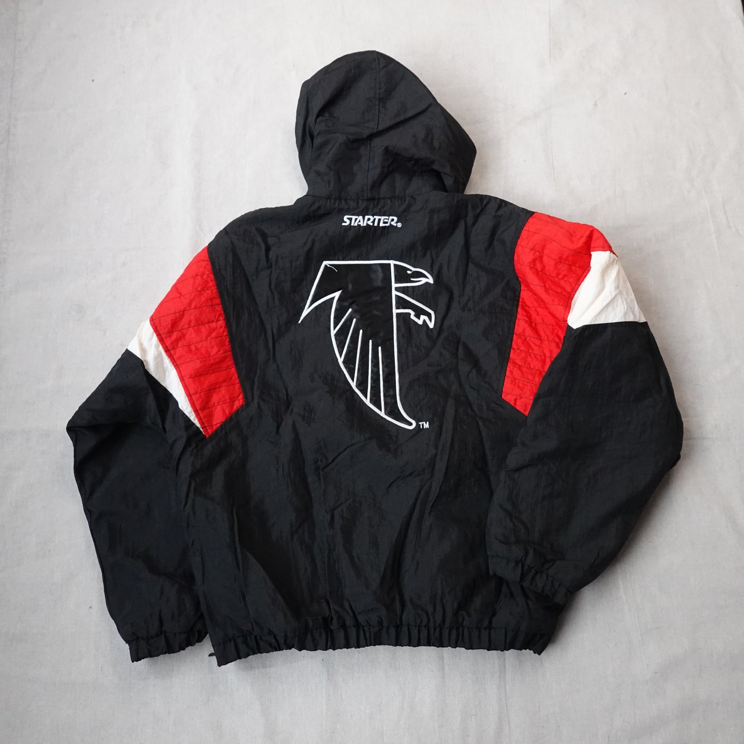 Falcons Starter Pullover Jacket - Size M