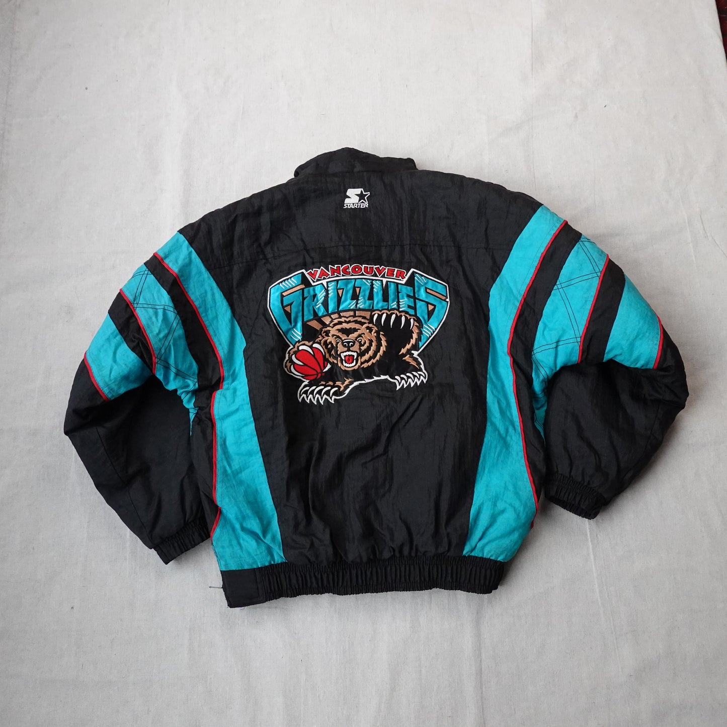 1990s Grizzlies Starter Pullover Jacket - Size S