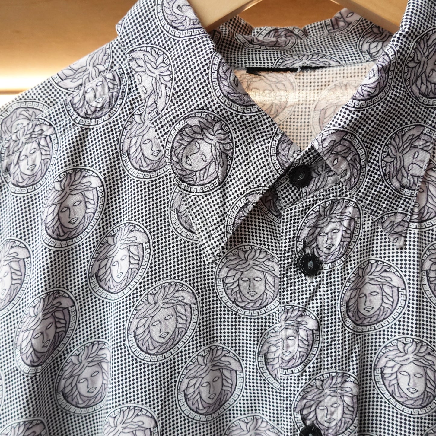 1990s Versace Button Up - Size L