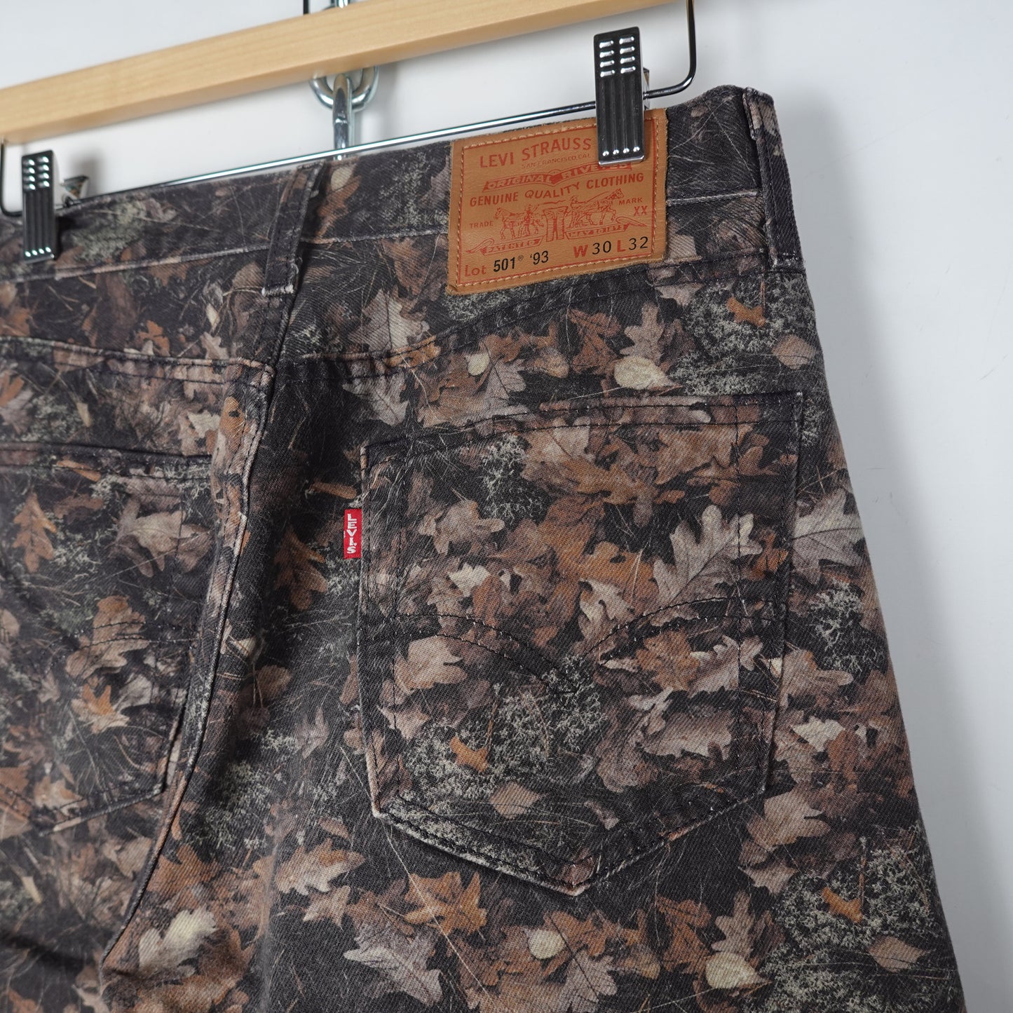 Levi's Leaf Camo 501 Denim - Size 30