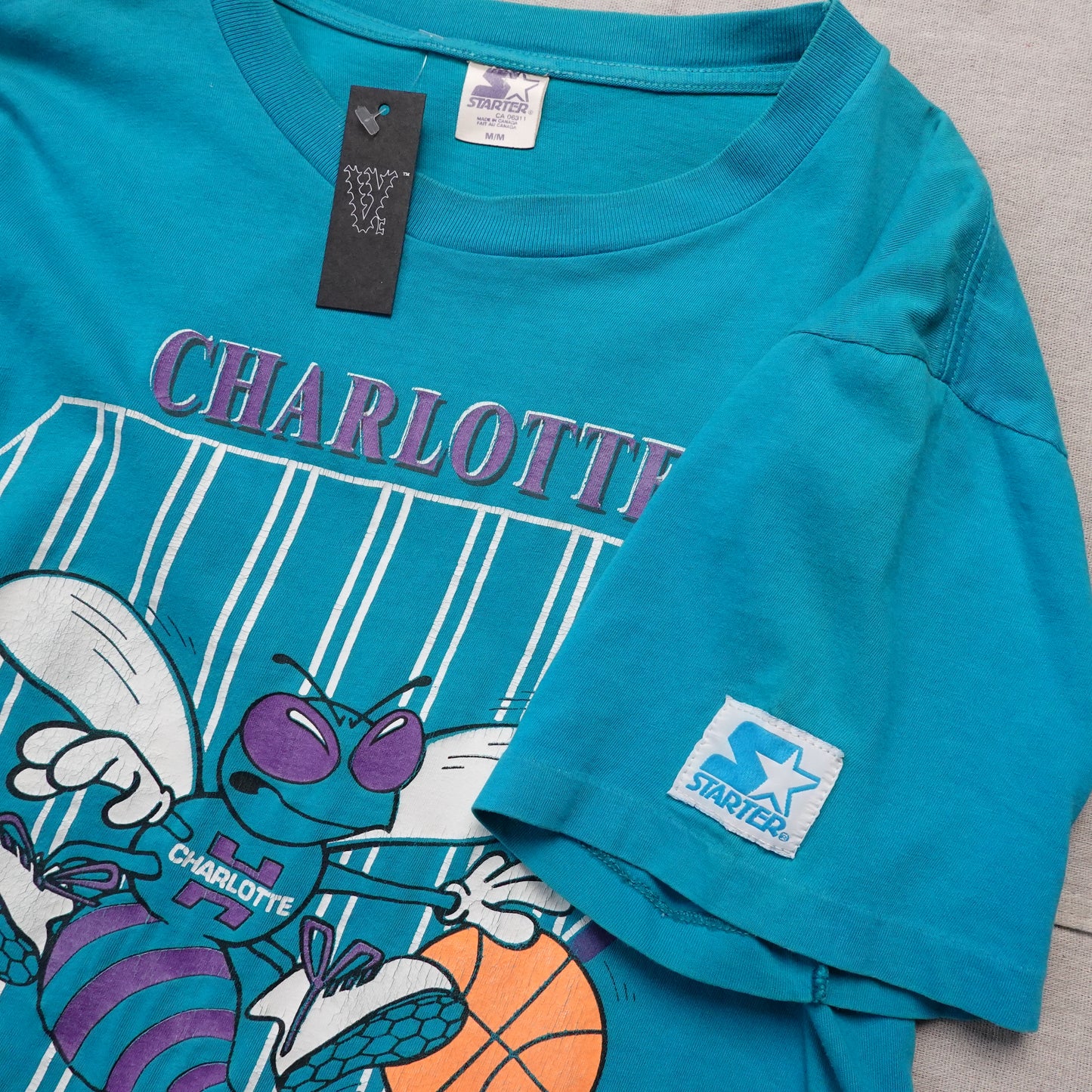 1990s Charlotte Starter Tee - Size M