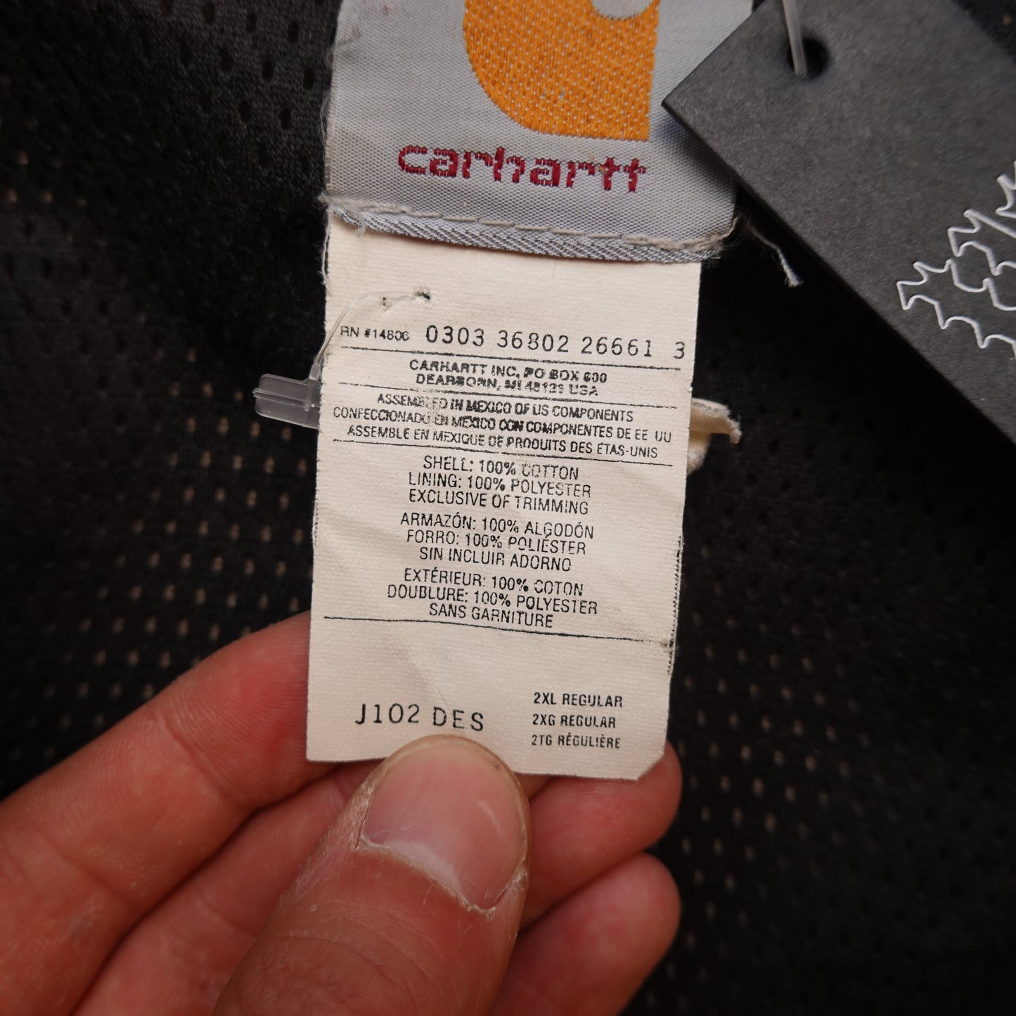 Carhartt Duck Jacket - Size XXL