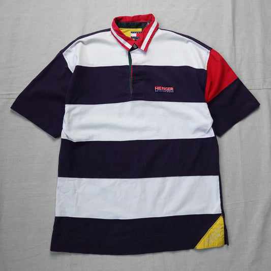 Vintage Tommy Sailing Flag Polo - Size M