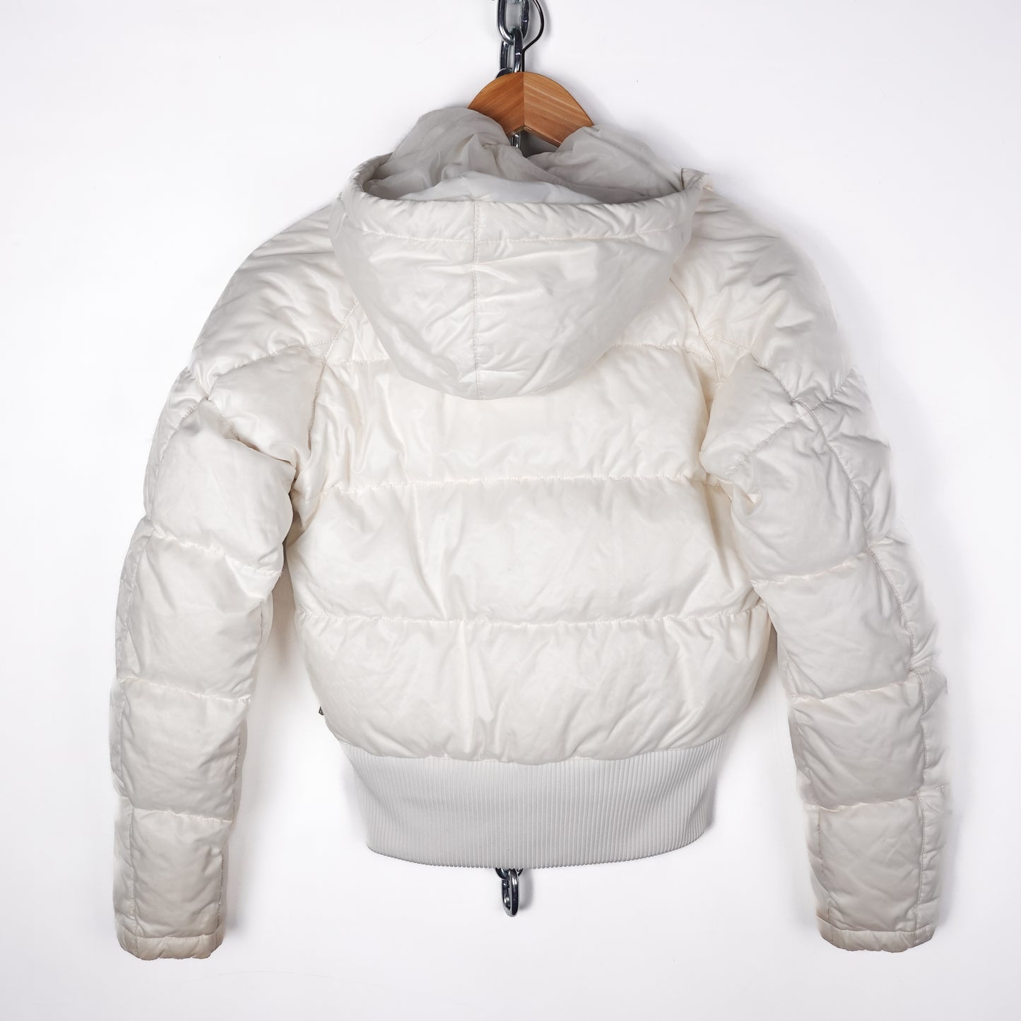 Vintage Nike Women's White Puffer - Size XS