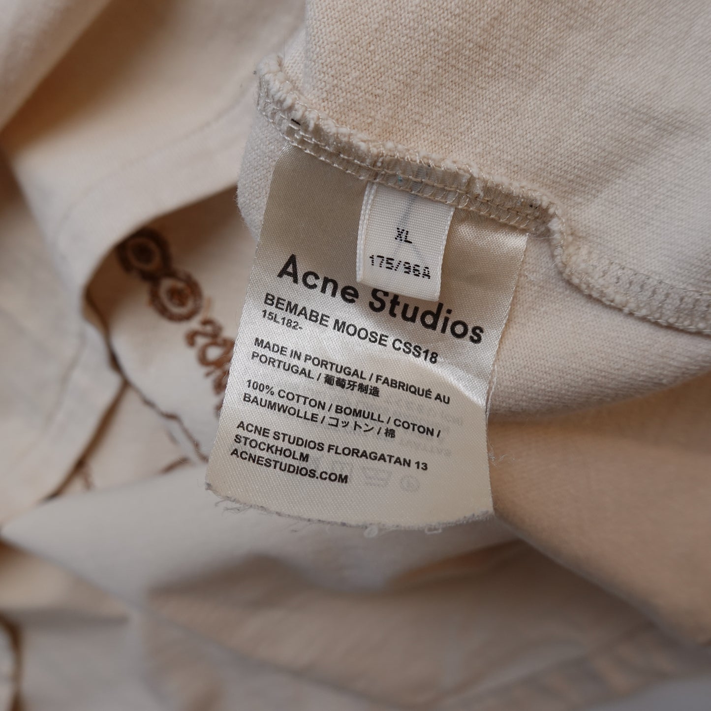 Acne Studios Moose Tee - Size L