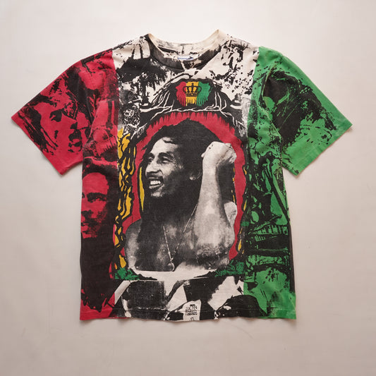 Vintage Bob Marley AOP Tee - Size L