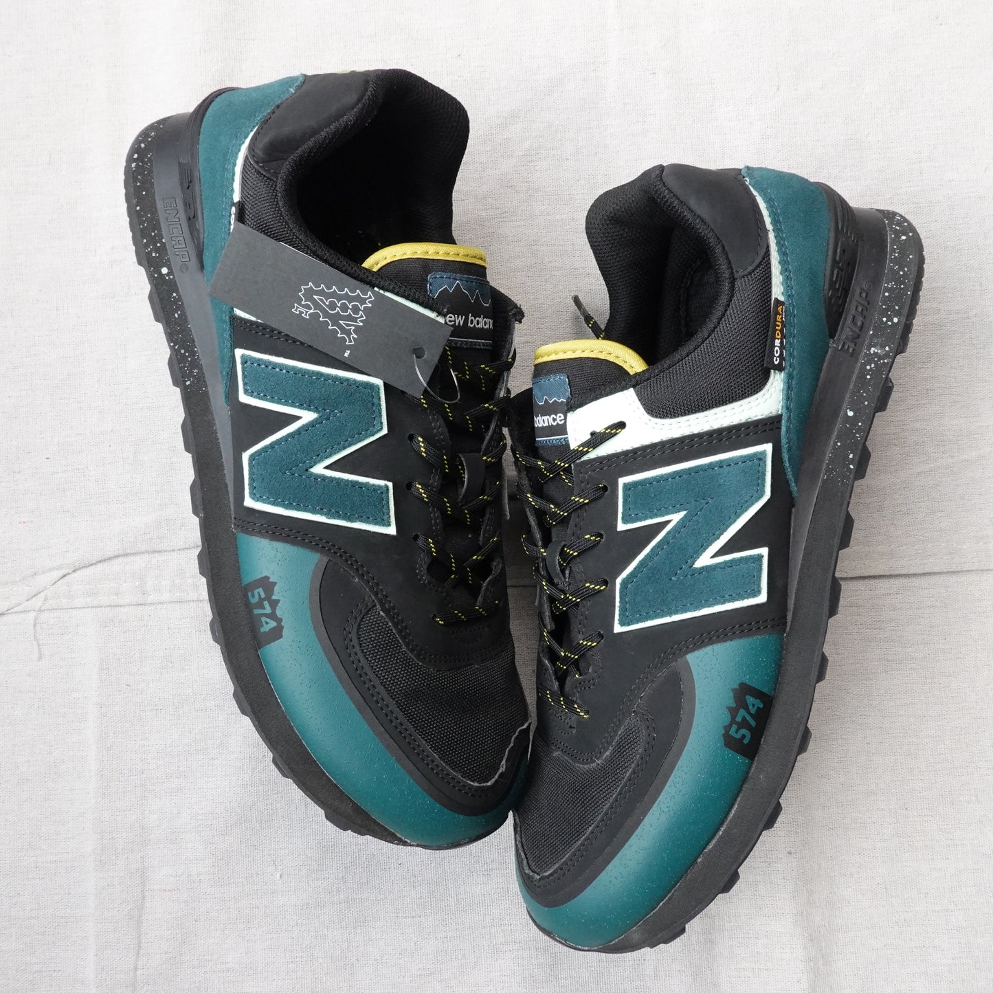 New Balance 574T Black Trek - Size 13