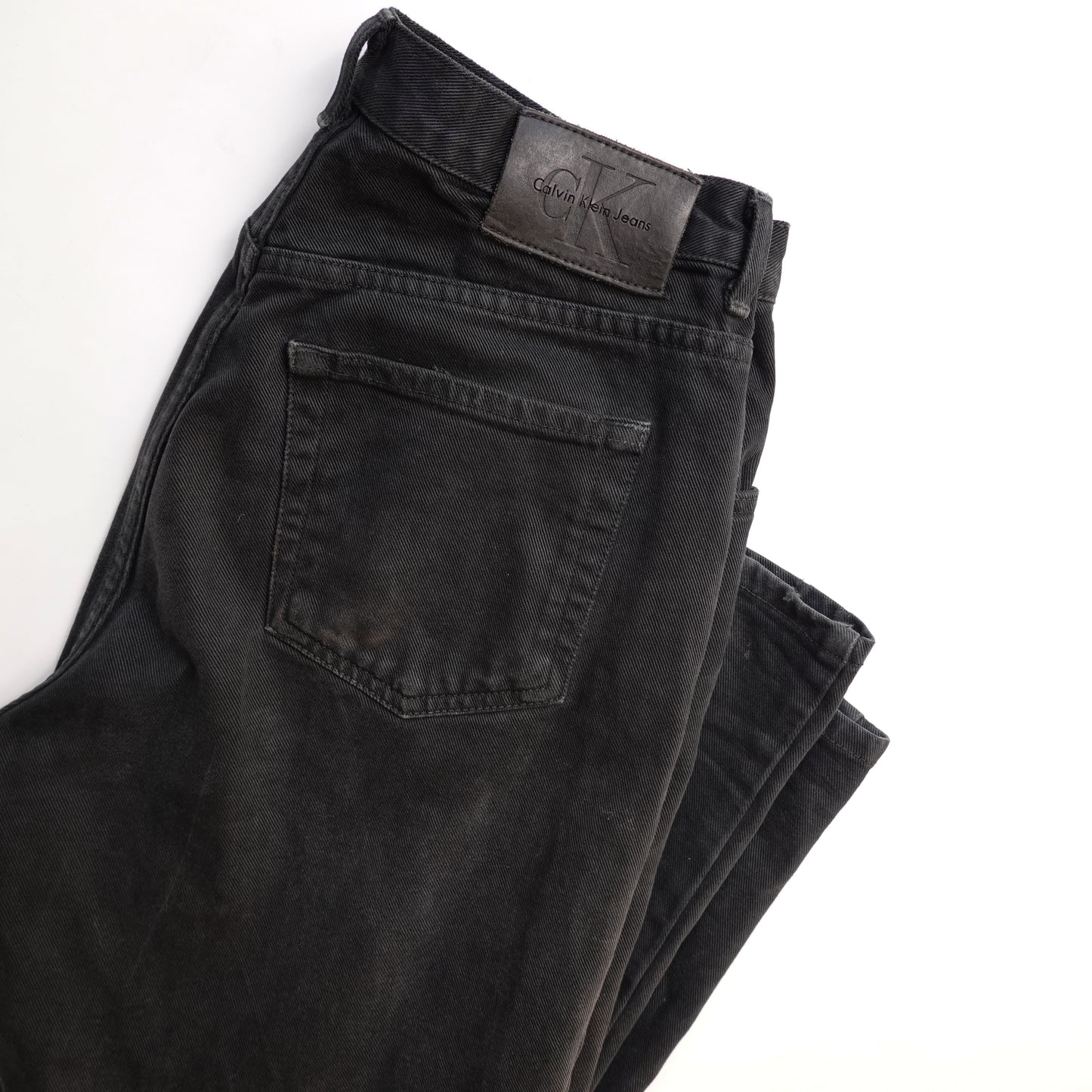 Vintage Calvin Klein Black Jeans - Size 32
