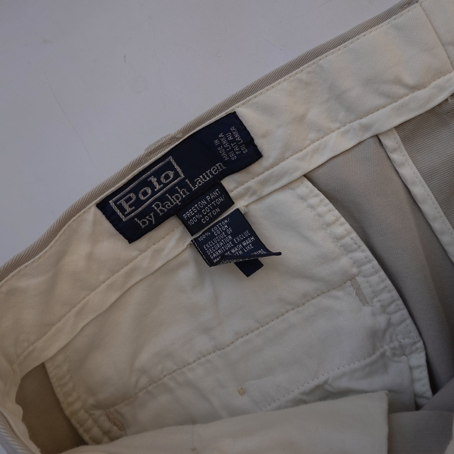 Polo RL Chino Pants - Size 35