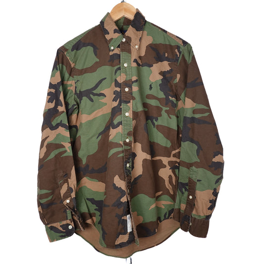 Polo RL Camo Button Up - Size S
