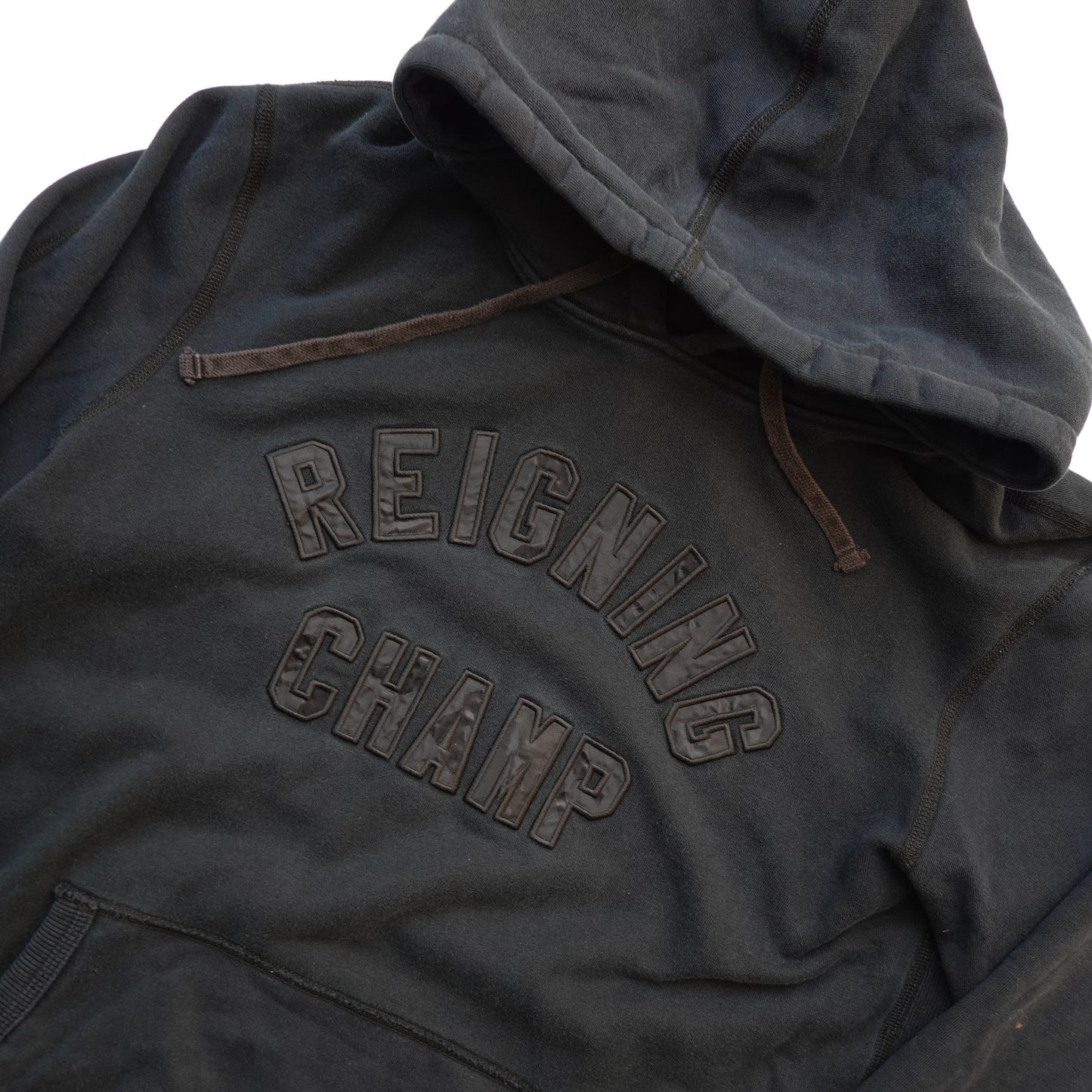 Reigning Champ Logo Tonal Hoodie - Size L