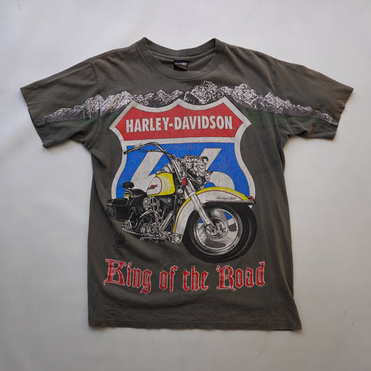 1996 Harley Davidson King of the Road Tee - Size M