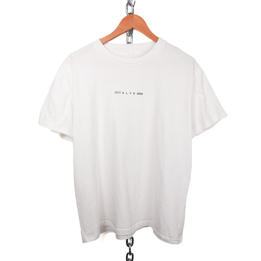 Alyx White Logo Tee - Size M
