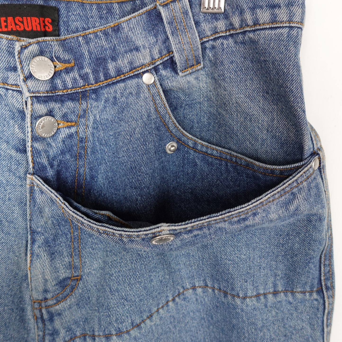 Pleasures Collision Jorts - Size 32