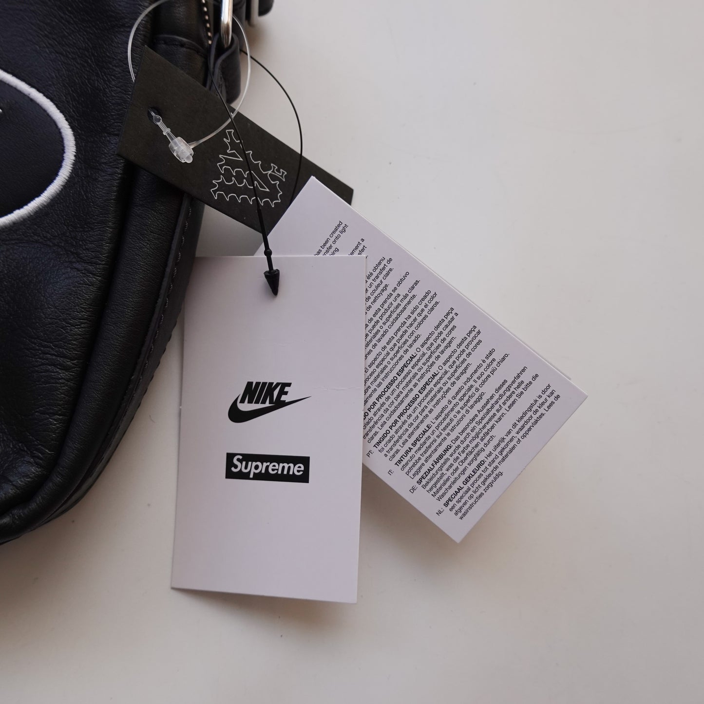 Supreme Nike Leather Cross Body Bag