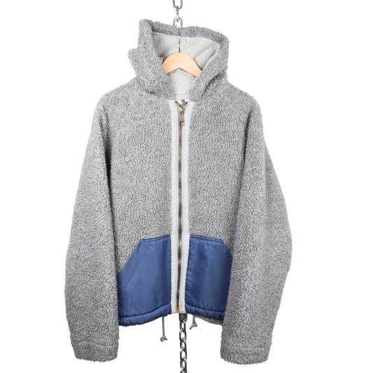 Vintage Silver Tab Fleece Zip - Size XL
