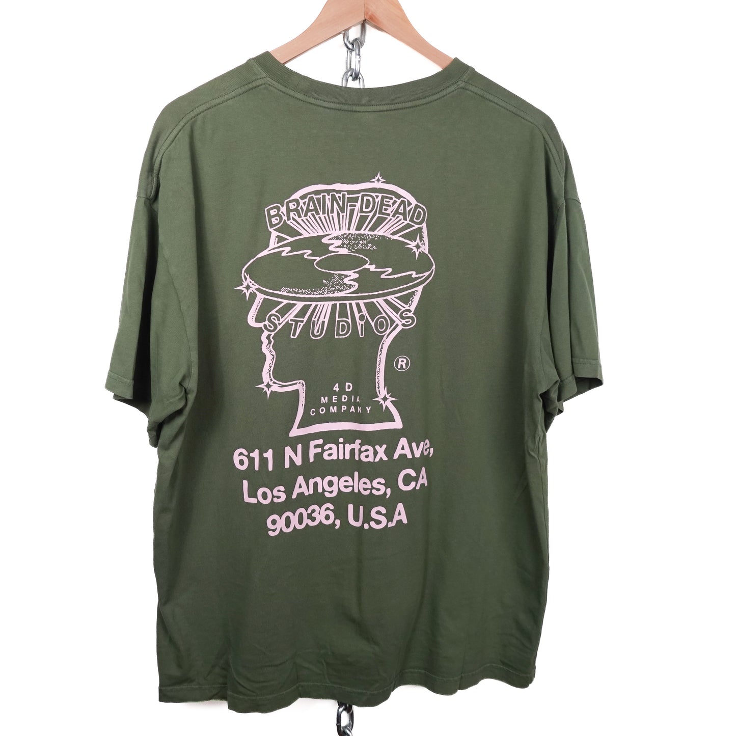 Braindead LA Records Tee - Size L