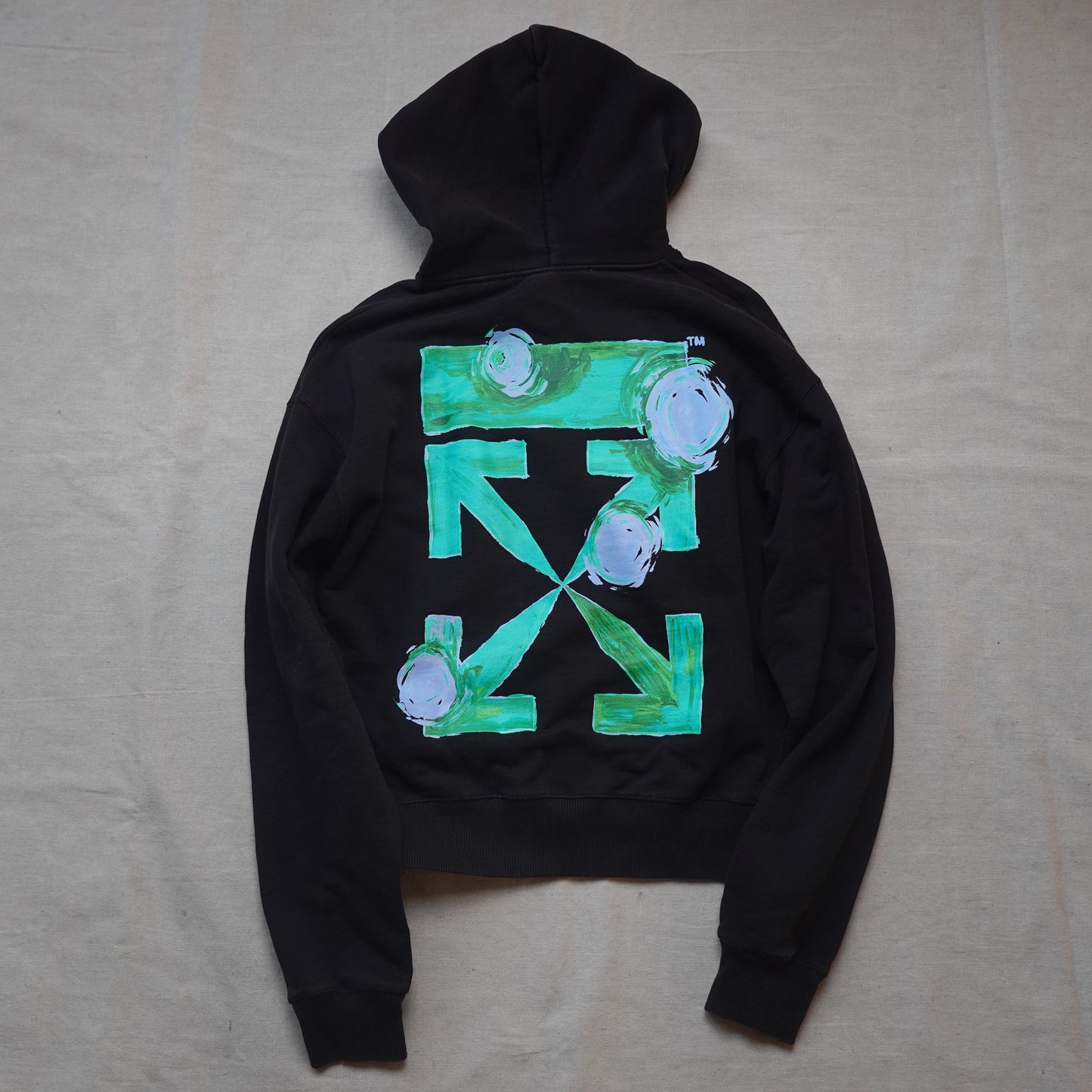 Off White Tornado Arrow Hoodie - Size M
