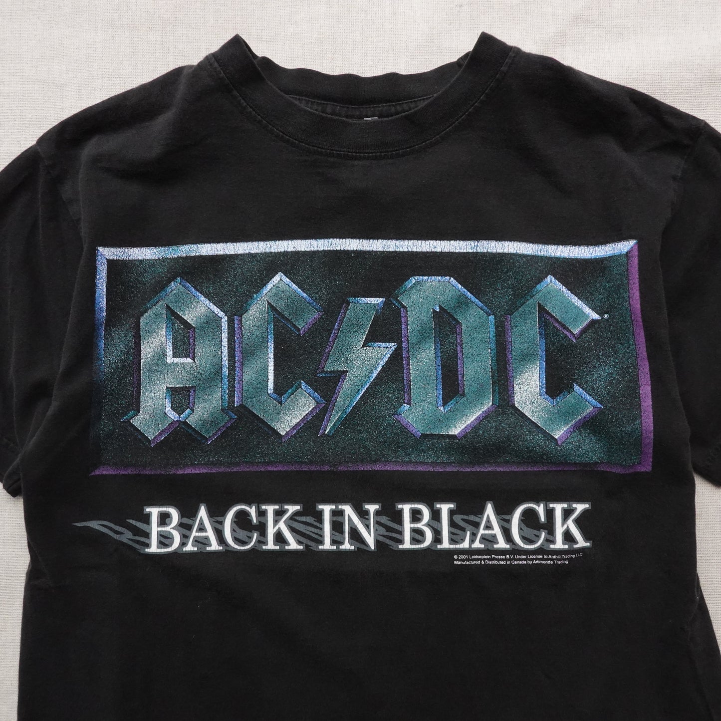 2001 ACDC Tour Tee - Size S