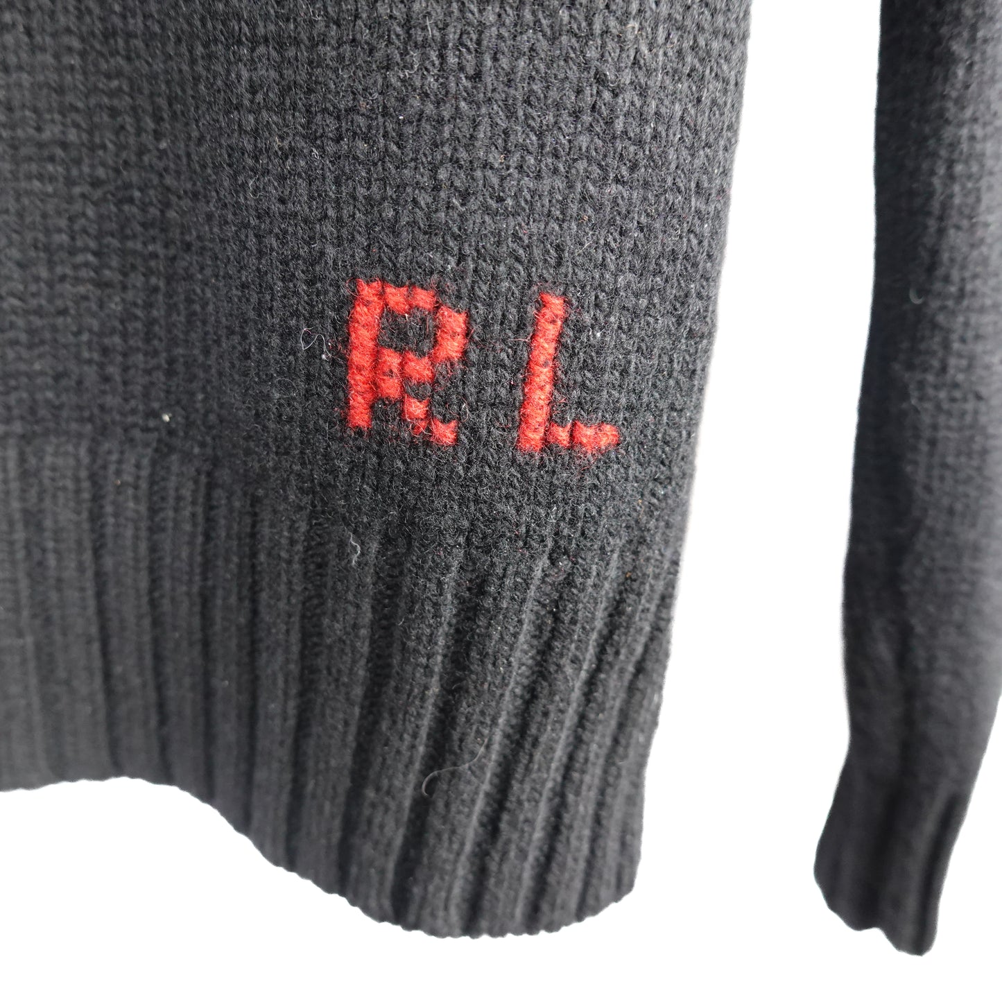 Polo RL Martini Tux Bear Knit Sweater - Size S