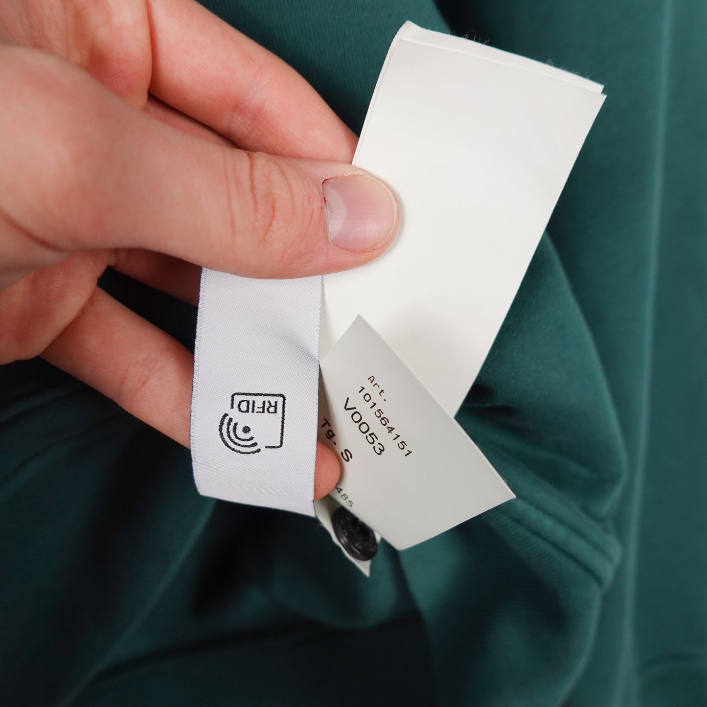 Stone Island Green Hoodie - Size S