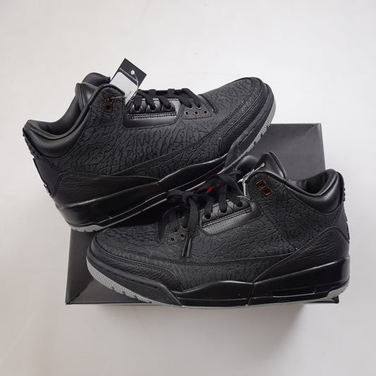2011 Jordan 3 Black Flip - Size 10