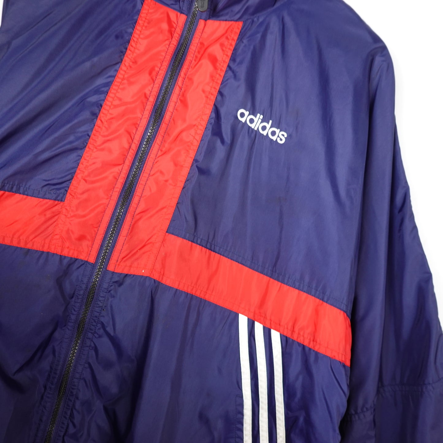 Vintage Adidas Navy Windbreaker - Size XL