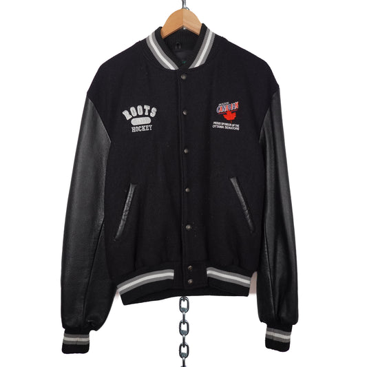 1990s Roots Ottawa Senators Letterman Jacket - Size L