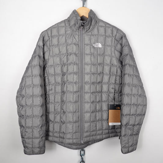 North Face Insulated Jacket Grey - Womens S
