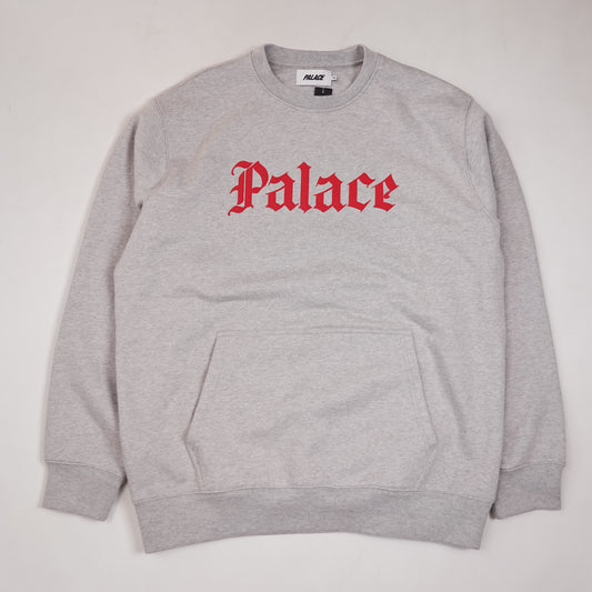 Palace Grey Crewneck - Size XL