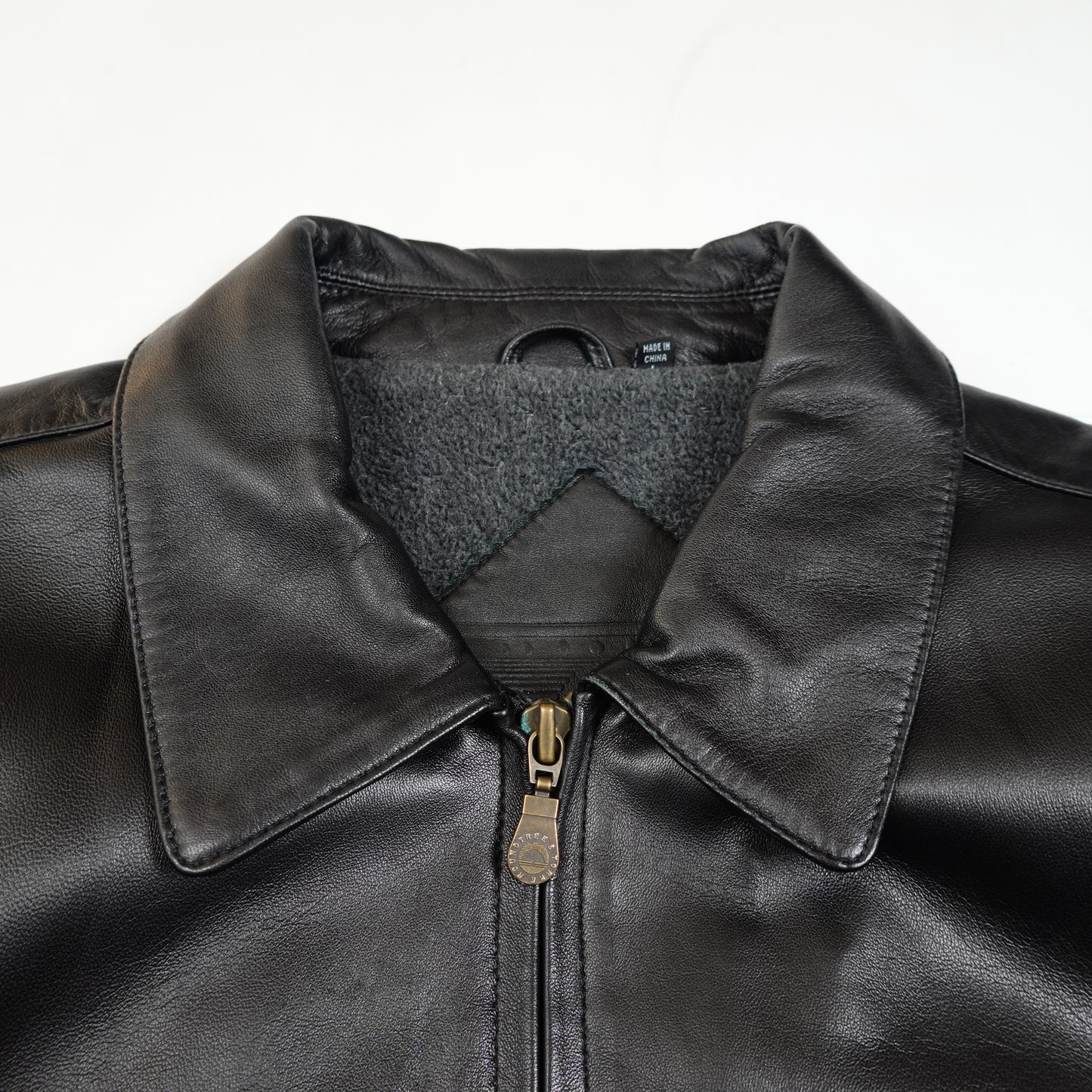 Vintage Lamb Leather Jacket - Size L
