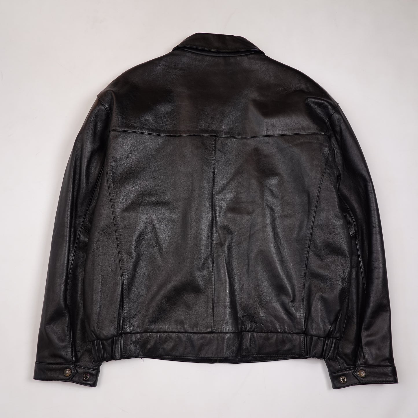 Vintage Lamb Leather Jacket - Size L