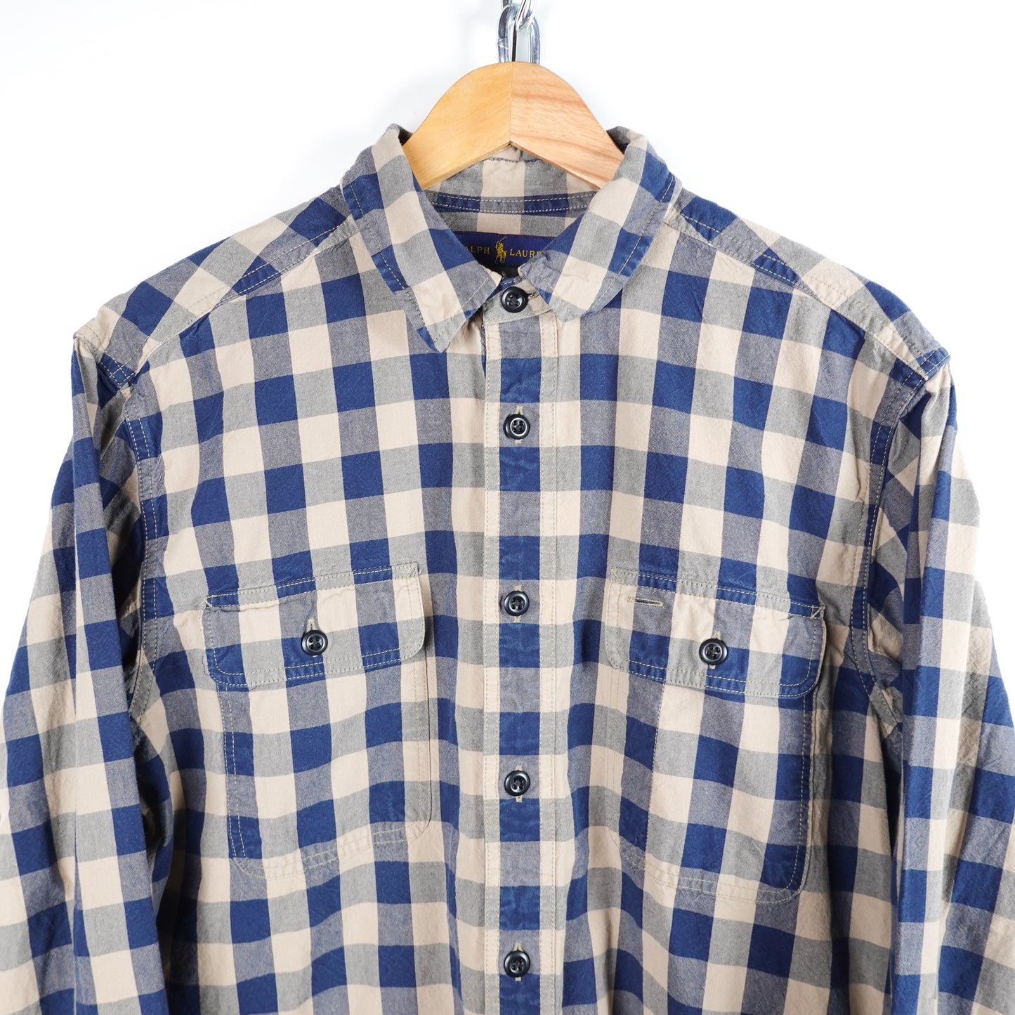 Polo Ralph Lauren Blue Button Up - Size XL