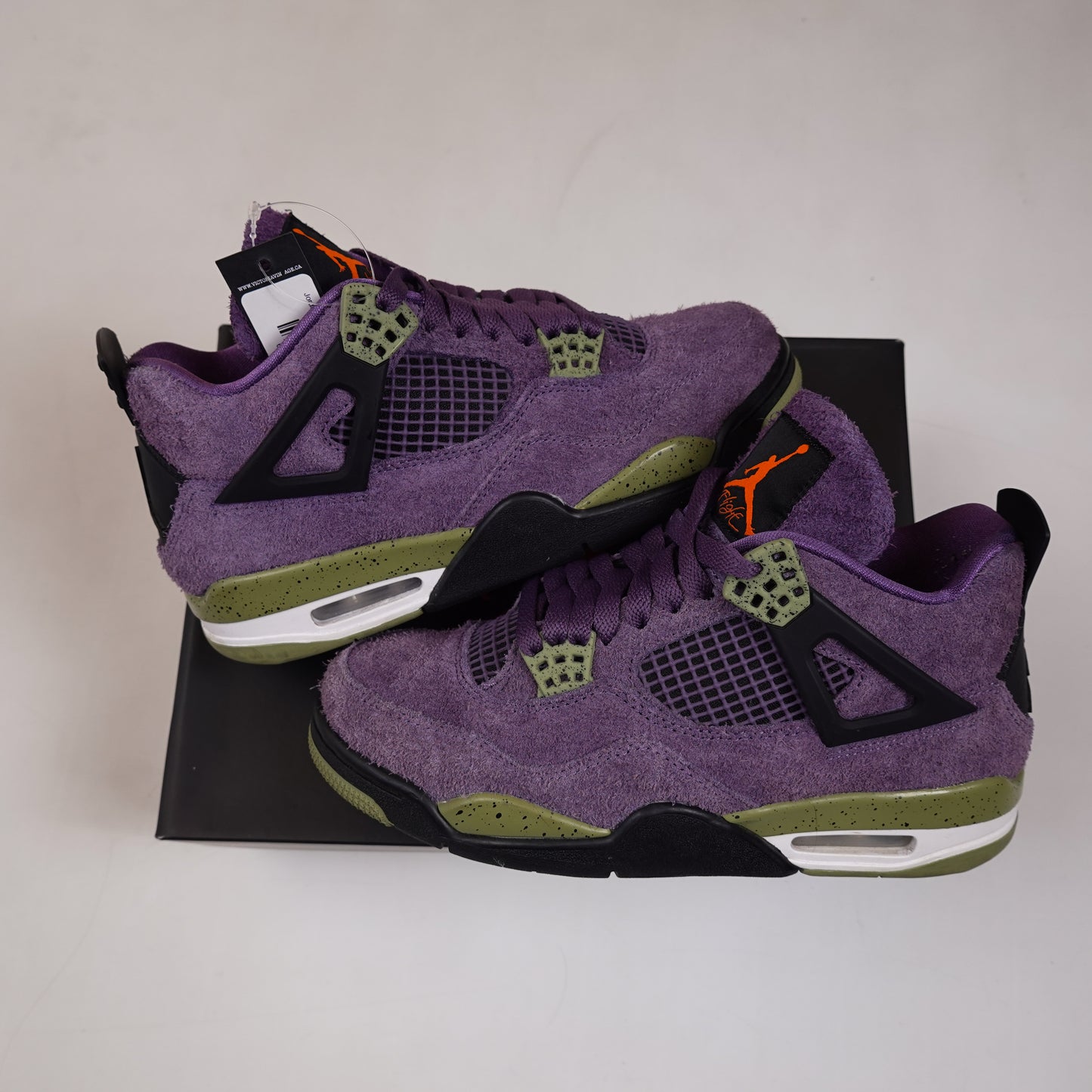 Jordan 4 Canyon Purple - Size 7.5W