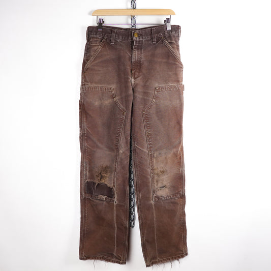 Carhartt Brown Double Knees - Size 31
