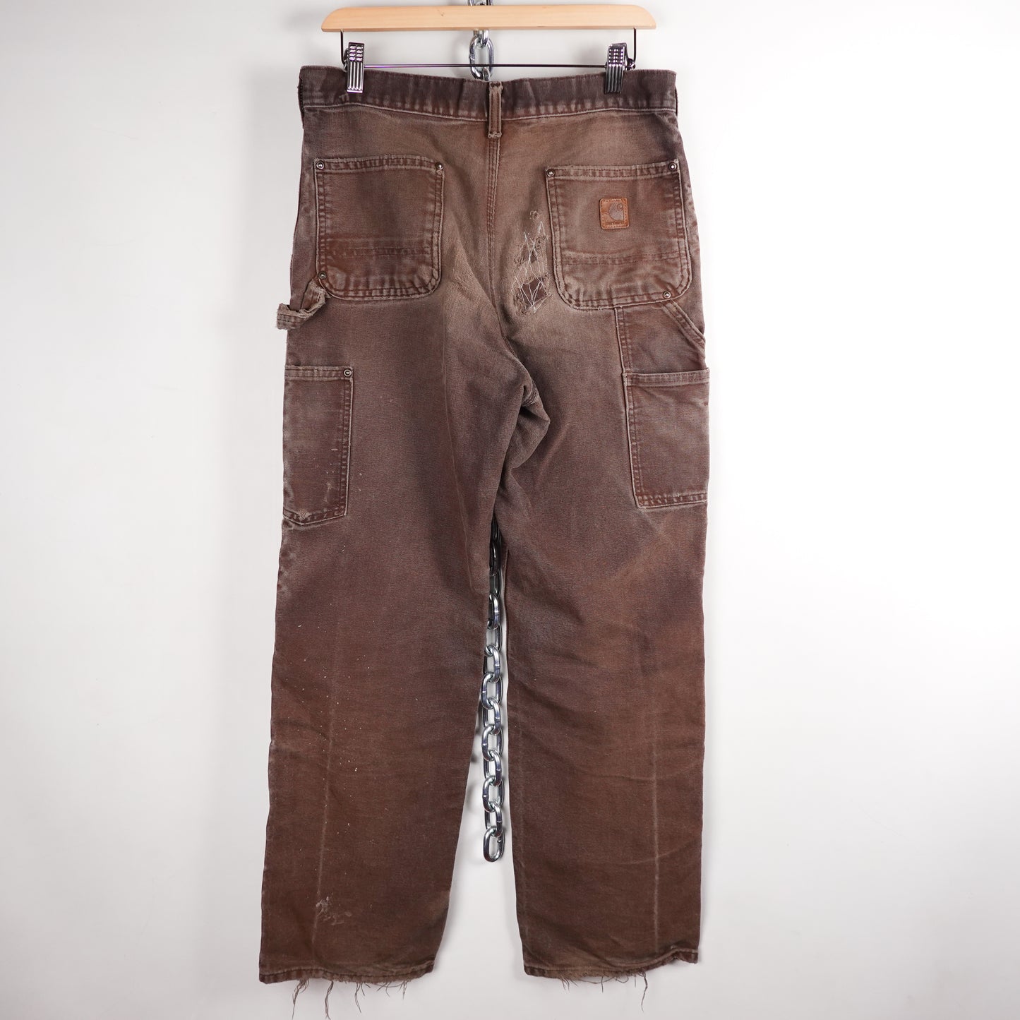Carhartt Brown Double Knees - Size 31