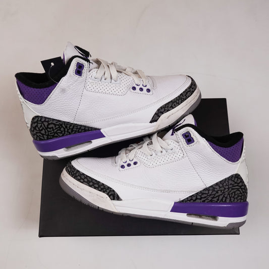 Jordan 3 Dark Iris - Size 6.5Y