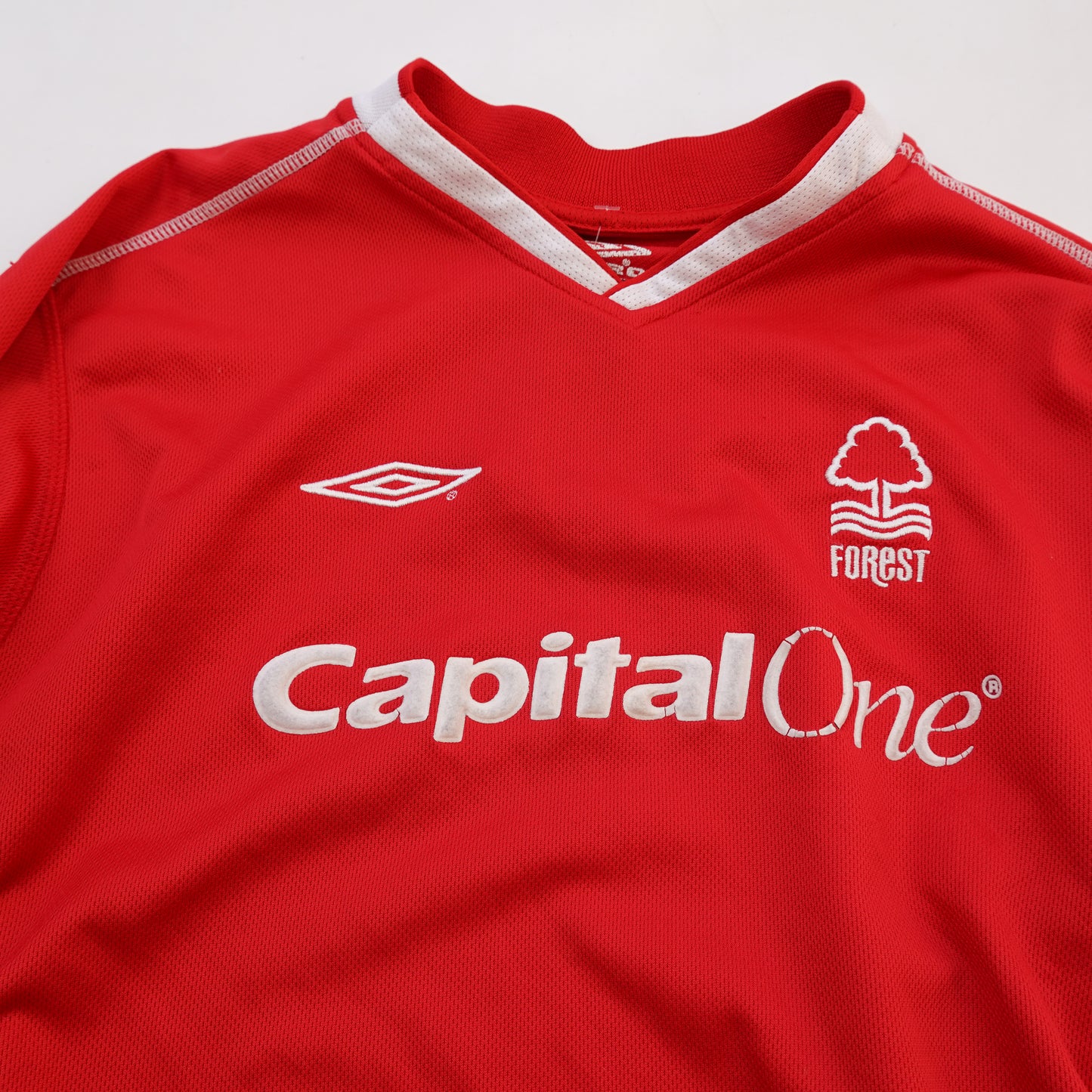 2003/04 Nottingham Forest L/S Home Jersey - Size S