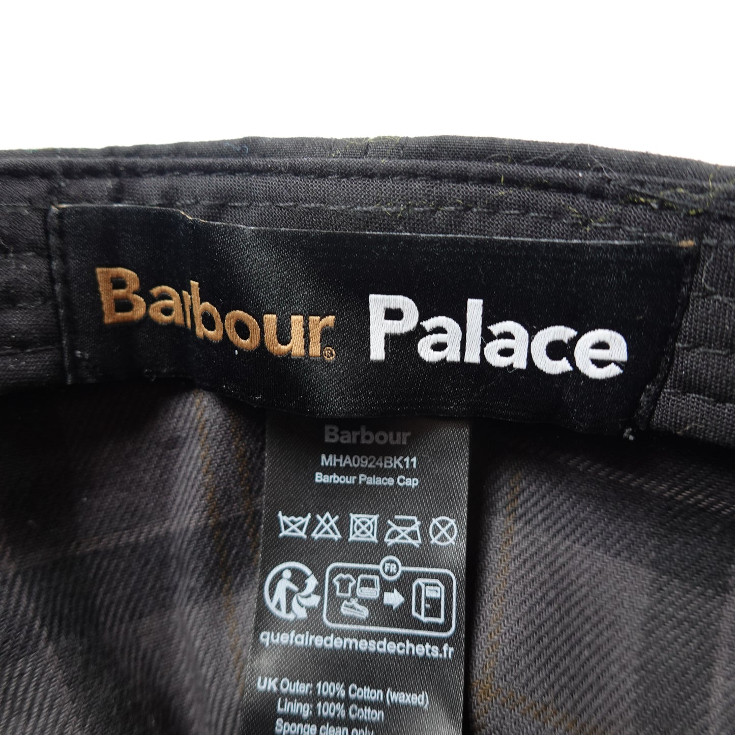 Palace x Barbour Hat