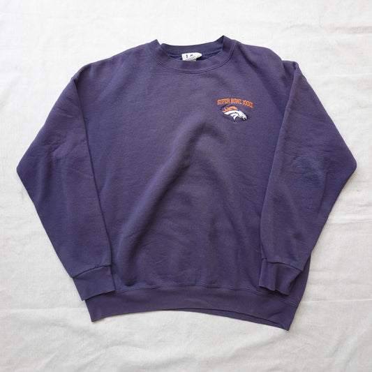 Vintage Broncos Super Bowl Crew - Size XL