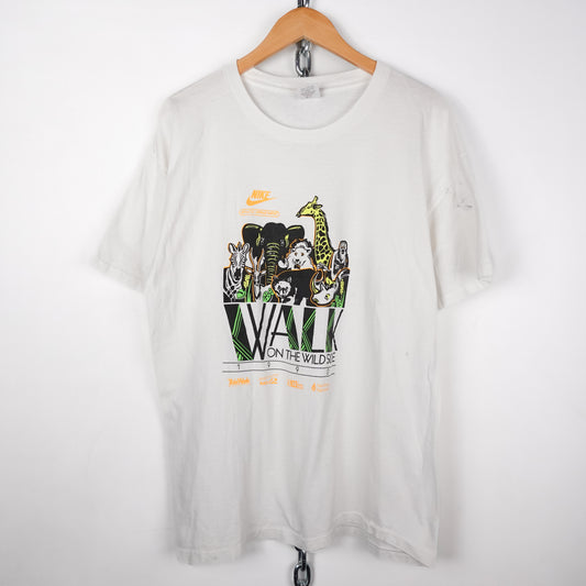 1990 Nike Walk On The Wild Side Tee - Size XL