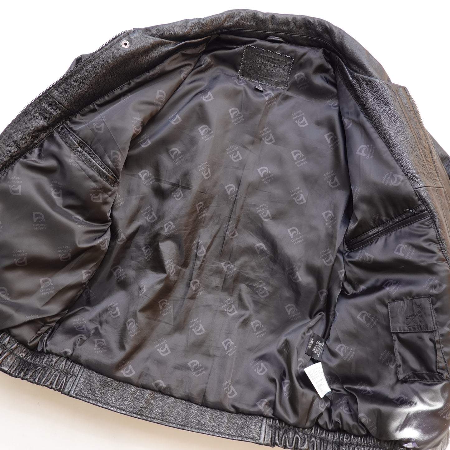 Denver Hanes Leather Jacket - Size XL