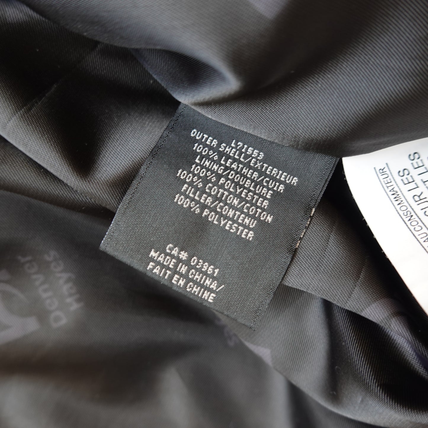 Denver Hanes Leather Jacket - Size XL