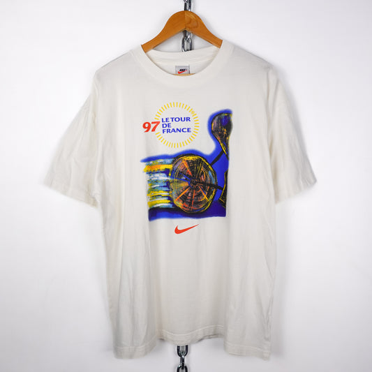 1997 Nike Tour De France Tee - Size XL