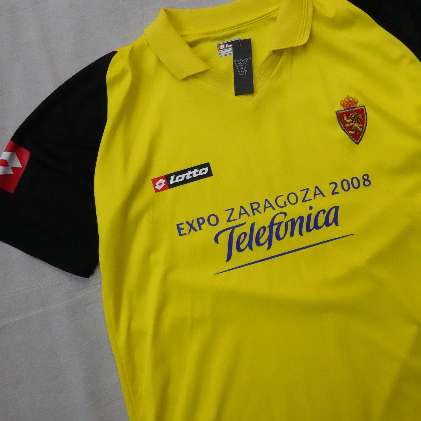 Real Zaragoza Yellow Kit - Size XL