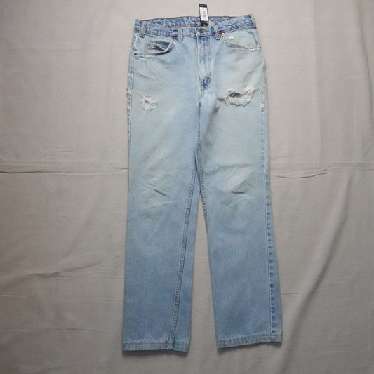 Vintage Levis 619 Distressed Denim - Size 32