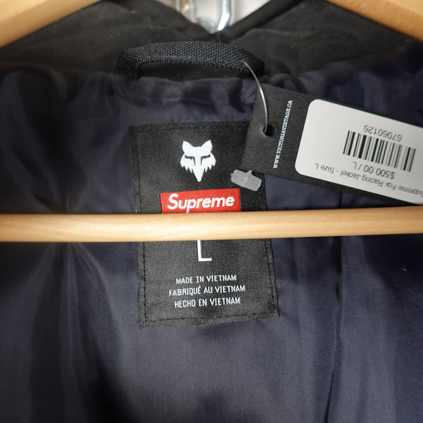 Supreme Fox Racing Jacket - Size L