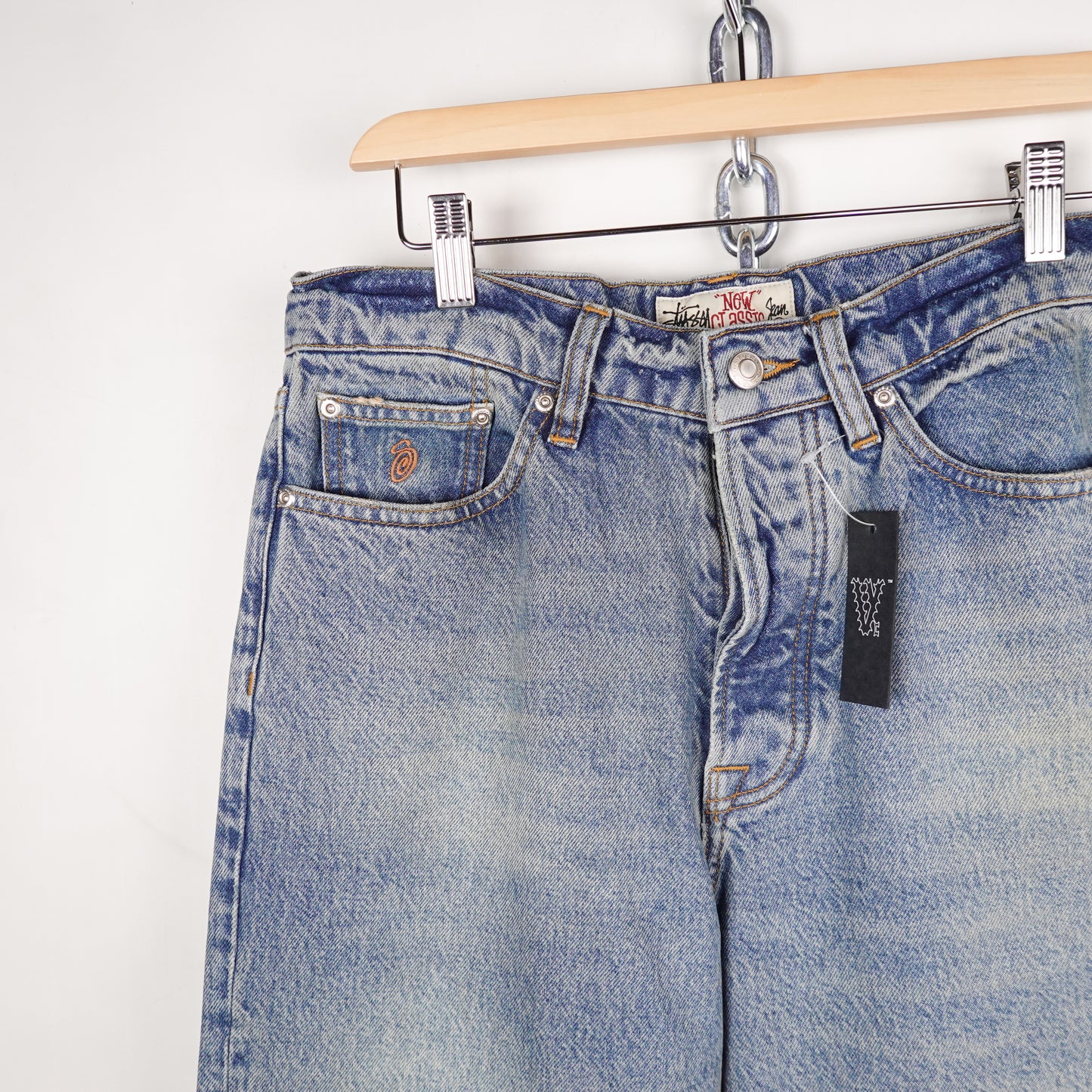 Stussy New Classic Blue Denim - Size 30